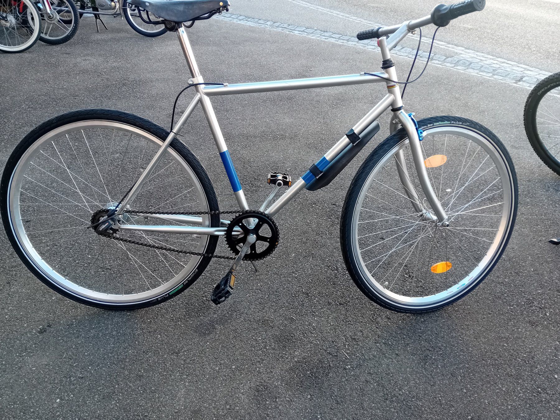 Biciclette: Herrenvelo, Top Zustand, Silber – Usato da Wegenstetten venduto da 1000er