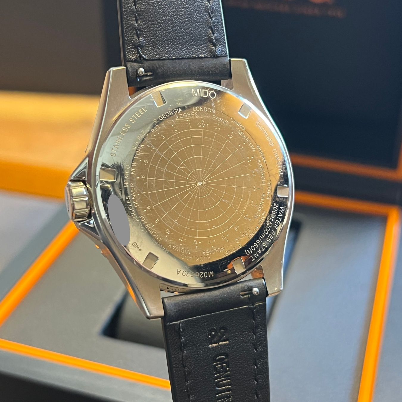 Mido Orologi: Mido Ocean Star GMT Full Set M026629A – Usato da Carouge GE venduto da Watchaser 4