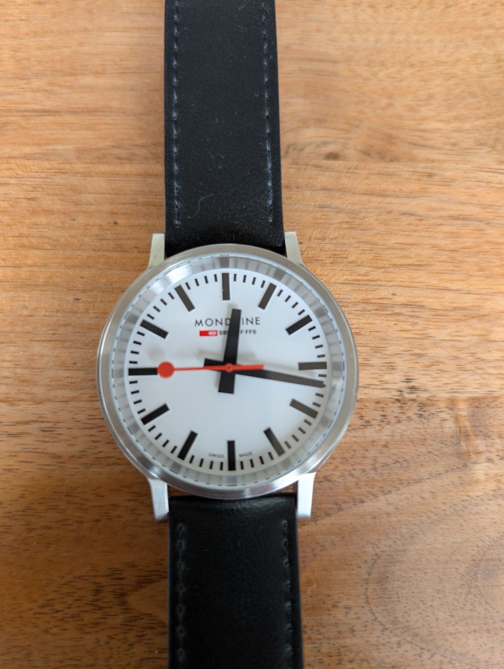 Mondaine Montres: Mondaine Stop2Go MST.4101B.LBV.2SE – D'occasion à Biel/Bienne par tim_28tc