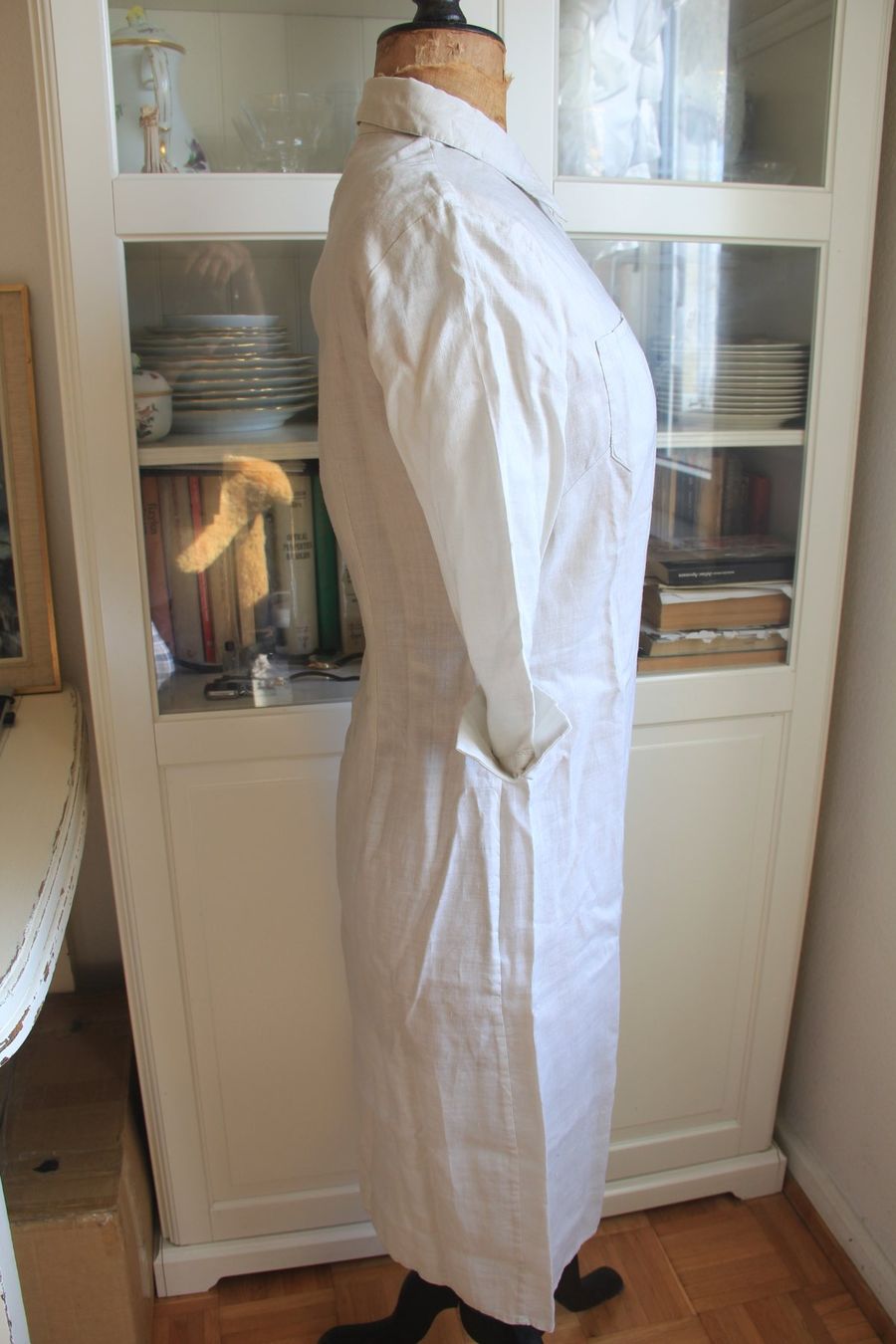 Tuniche: Vintage Tunike 100% Leinen – Usato da Basel venduto da pak11 3