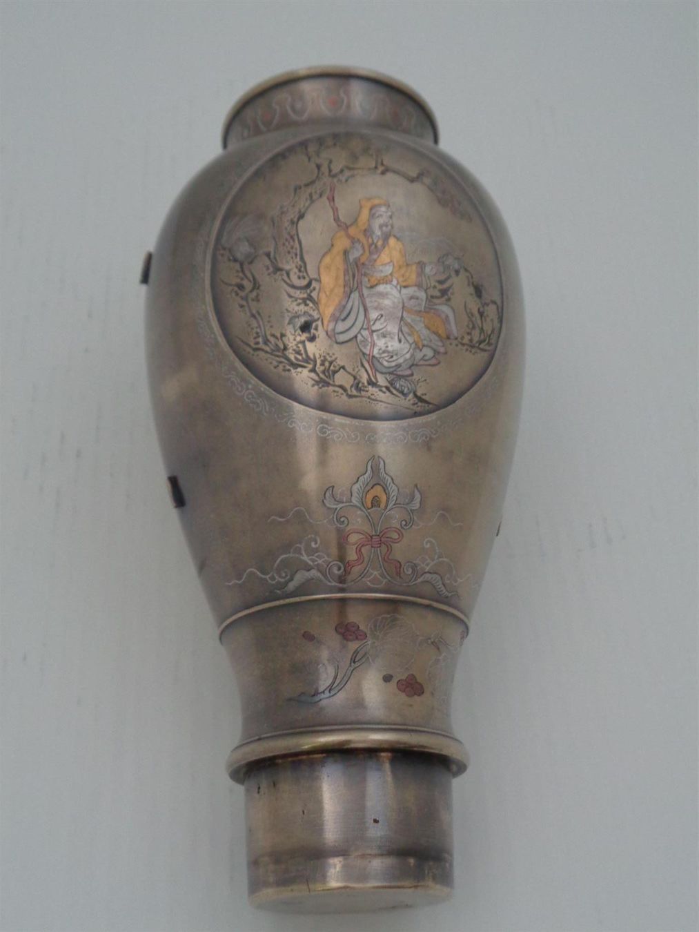 Vasen & Gefässe: Grosse Bronze Vase Meiji Periode 19Jahrh – Gebraucht aus Chur von omonia 4