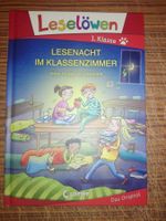 Leselöwen: Lesenacht im Klassenzimmer  (1.Klasse)     ©'2020