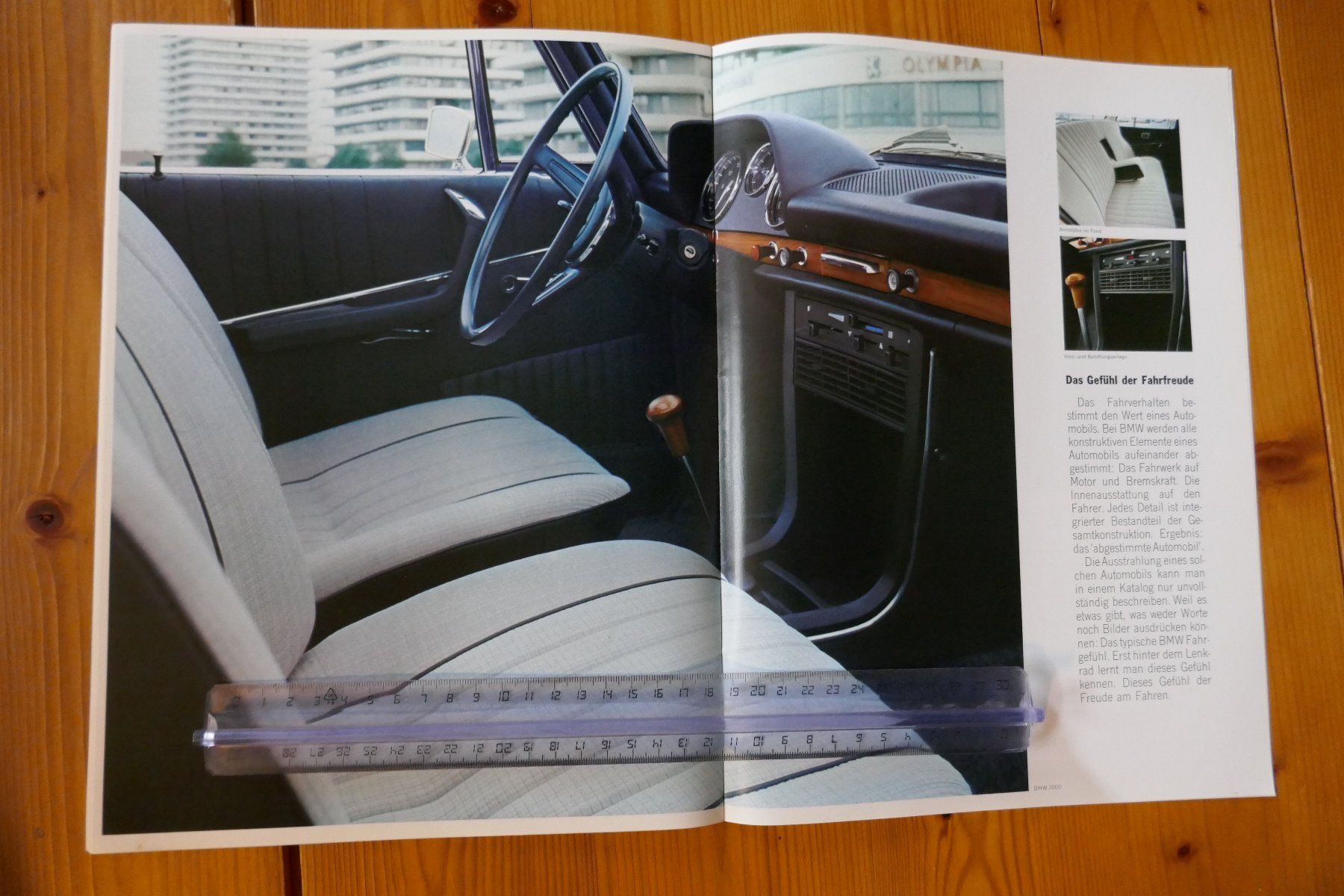 BMW Documenti: BMW 2000  Tilux,  Originalprospekt – Usato da Madiswil venduto da ML911 5