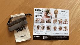 NEW Pony-O hair accessory for bun/pony styling