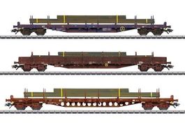 Märklin 47160 CFL  Flachwagen-Set / Epoche VI