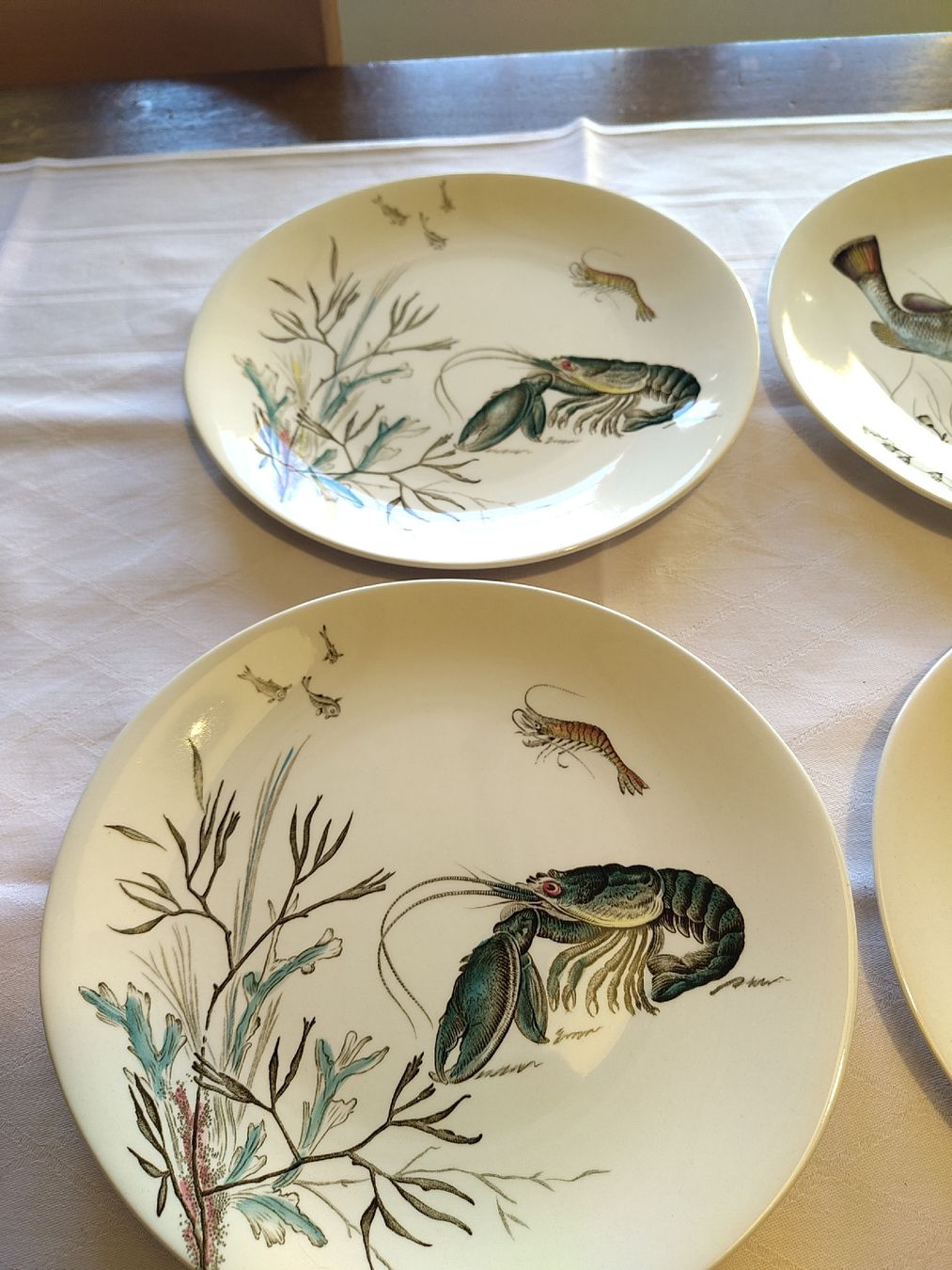 Johnson Brothers Services de table: Teller Set Johnson Bros Fish Design 11 – D'occasion à Biel/Bienne par DoNa82 5