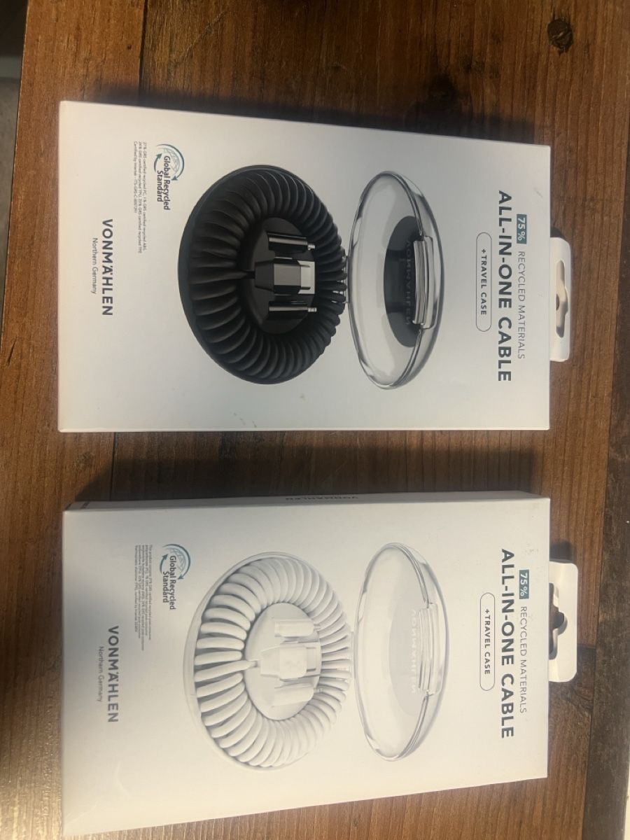 Cavi: 2 Câble usbc lightning usb c 3 en 1 Solution de Charge Durab – Nuovo e nell'imballaggio originale da Ponthaux venduto da Hello-Fribourg1700