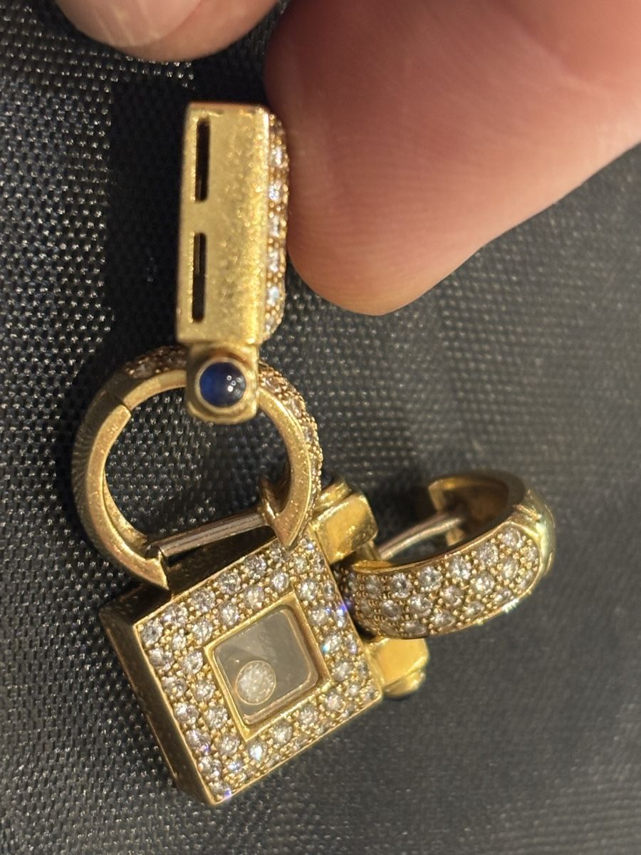 Chopard Ohrringe & -stecker: Orecchini Chopard in oro e diamanti  – Gebraucht aus Mendrisio von TicinoWatchLab 1