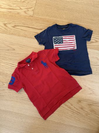 Polo Ralph Lauren Set, T-Shirt & Polo, Gr. 5, guter Zustand!
