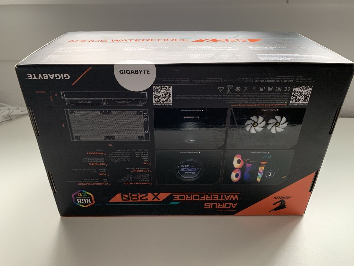 PC: CPU Wasserkühler Gigabyte Aorus Waterforce X 280 NEU" – Nuovo e nell'imballaggio originale da binz venduto da louloubel 1