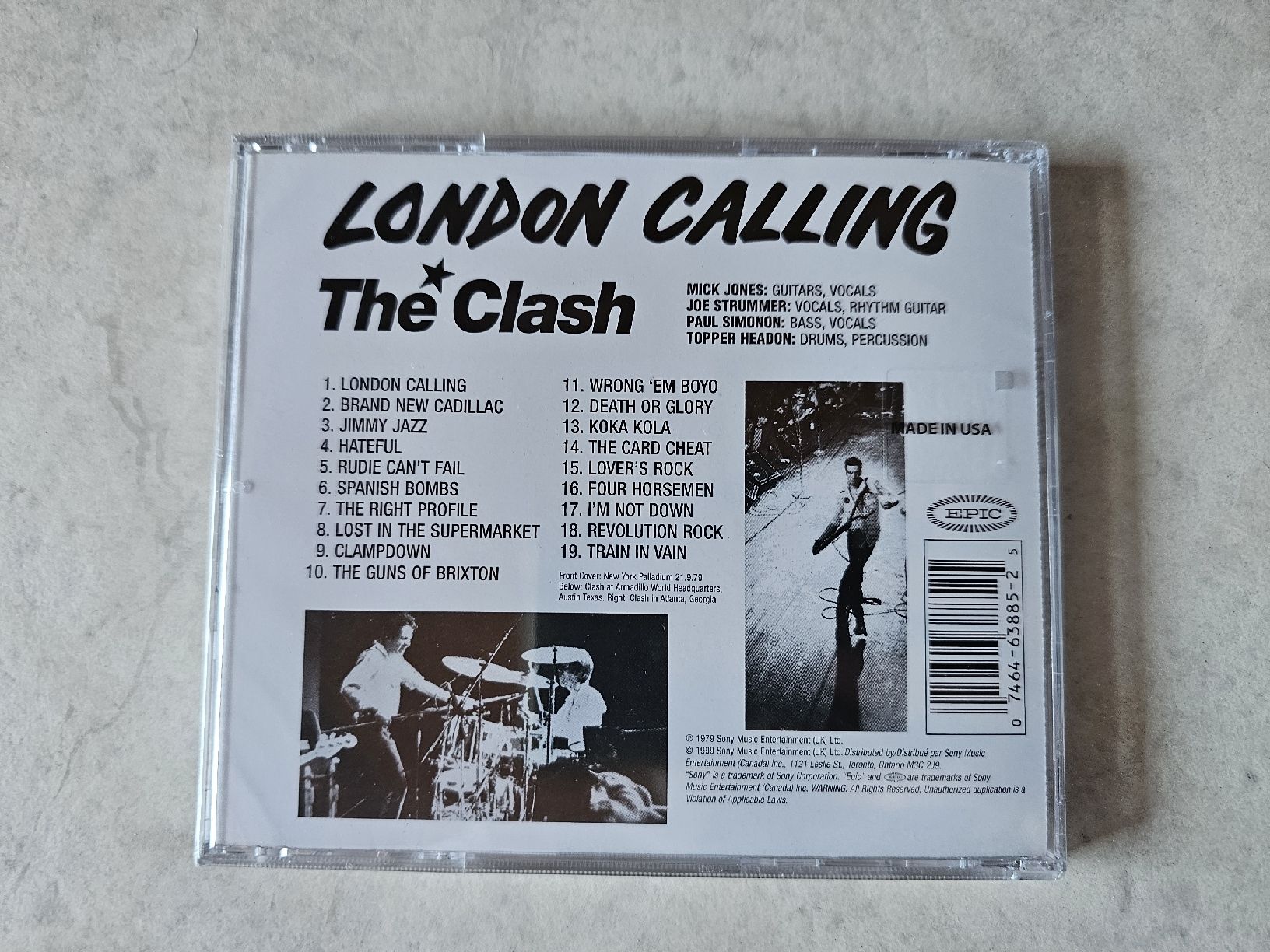 CD: The Clash  -  London Calling  /  Fabrikneu – Nuovo e nell'imballaggio originale da Schneisingen venduto da backstore24 1
