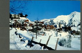 AK color Tschiertschen GR ≈ 1973 