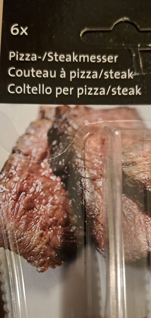 Messer: 6 x Pizza-Steakmesser – Neu und originalverpackt aus Frauenfeld von berk39 2