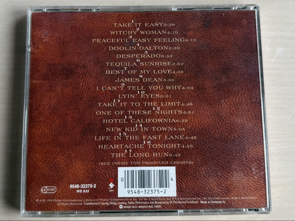 CDs: Eagles - The Very Best Of - CD – D'occasion à Oberried Brienz par Chyara 1