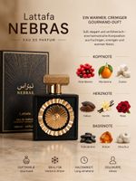 Lattafa Nebras Eau de Parfum – 100 ml – nur getestet 