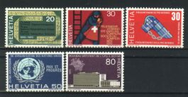 1970, Sonderpostmarken I **