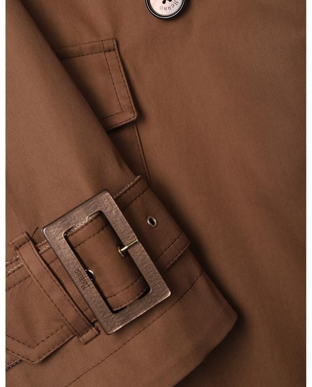 Herno Giacche: Herno Trenchcoat cognac - EU 36 - Top Zustand – Usato da Bottmingen venduto da Merkur_Basel 4