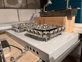 Sparkling Crystal ceiling light  - Vintage Chic