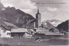 CHARMEY, l'église et les gastlosen