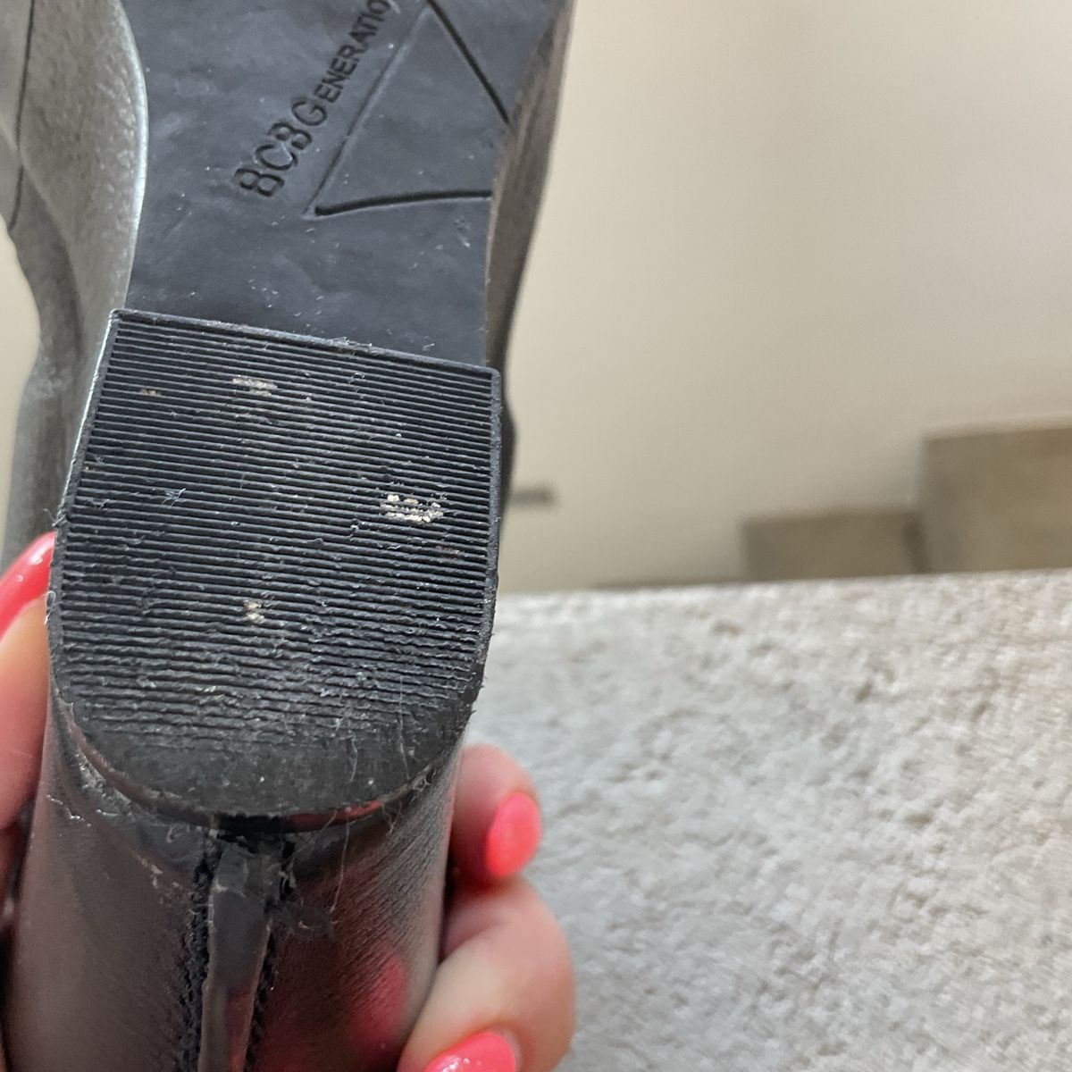 Damenschuhe: Sandales compensées BCBG Generation noires - Taille 37! – Gebraucht aus Villarepos von Sglobule 6