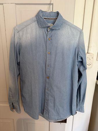 Fil Noir Jeans Hemd Grösse 41(L)