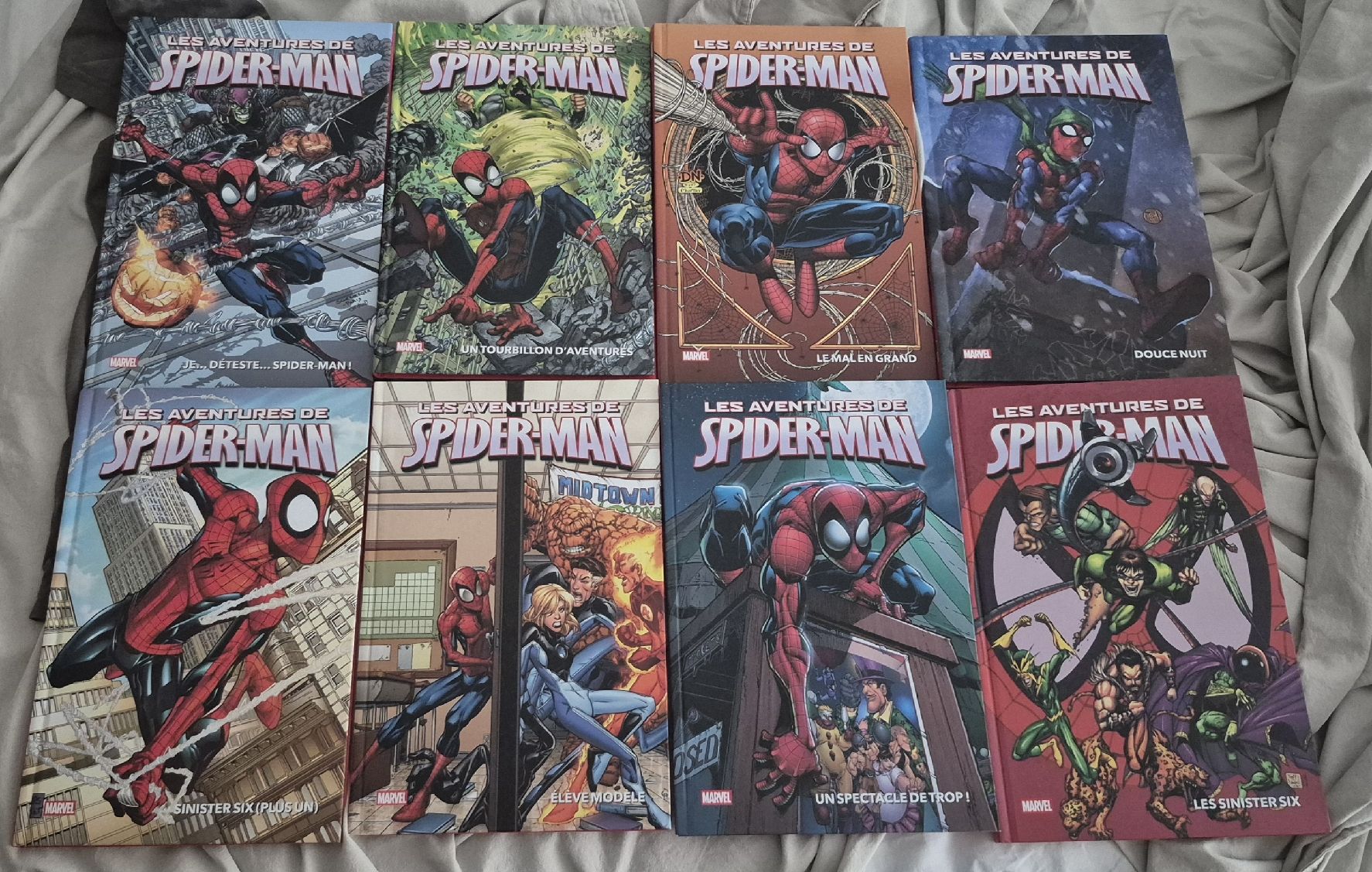 Fumetti: LES AVENTURES DE SPIDERMAN TOME 1 À 8 MARVEL COMICS 2024-25 – Usato da Grand-Lancy venduto da luc111