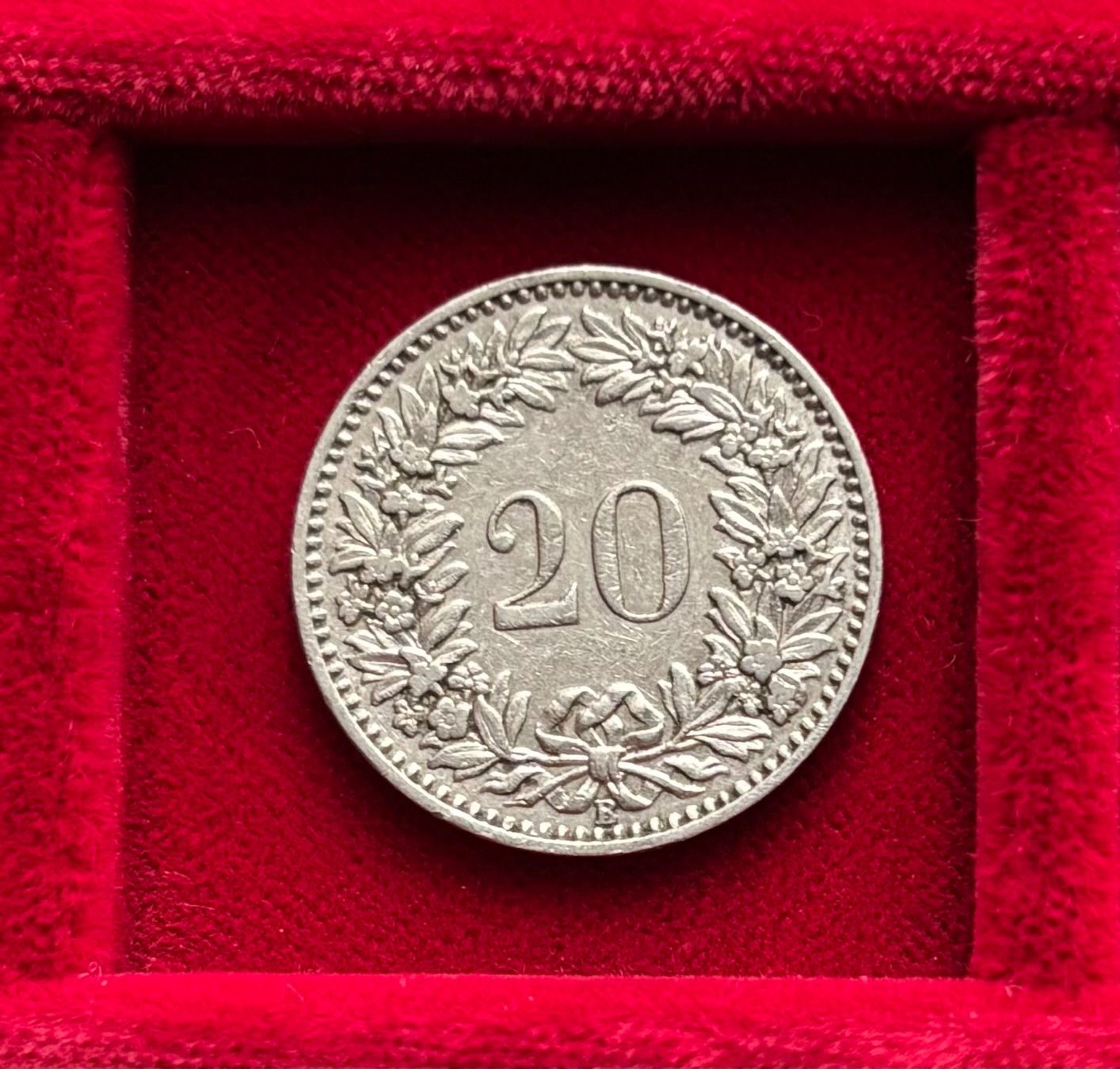 Tutti le monete: Schweiz 20 Rappen 1913 B - Libertaskopf – Usato da Speicher venduto da CH-Schatzkammer 1