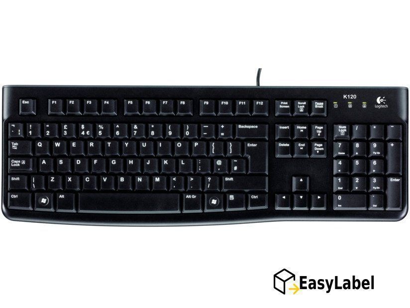 Logitech Tastiere: Logitech USB Keyboard K120, (DE_CH). Lieferung gratis – Usato da Glattpark(Opfikon) venduto da easylabel