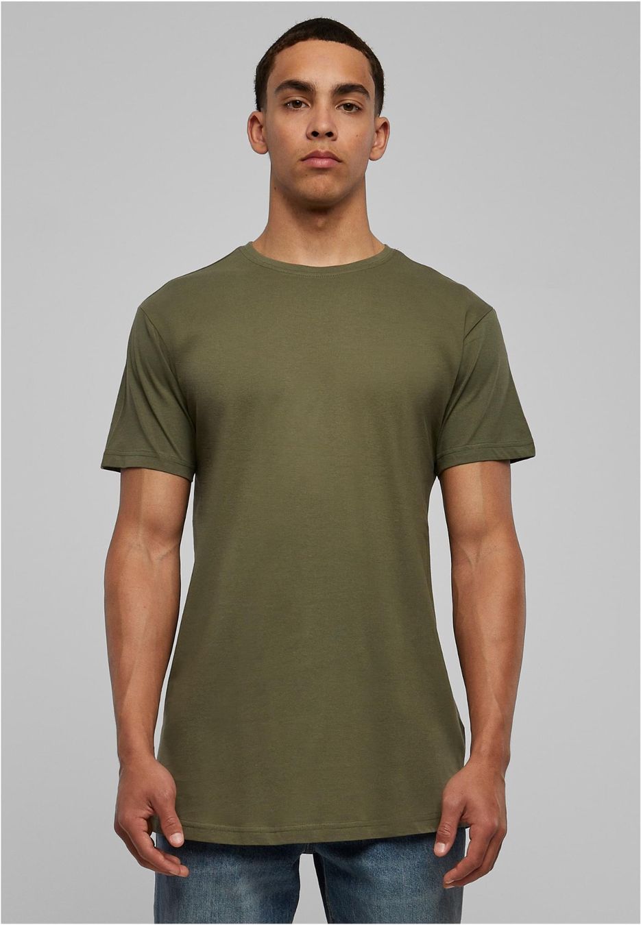 T-Shirts: UGi Shaped Long Tee - Extra Lang - Grau Meliert – Neu und originalverpackt aus Regensdorf von StyleTown 5