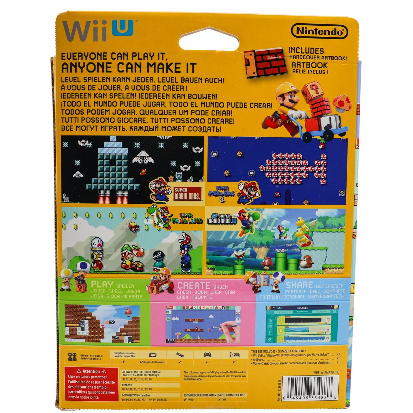 Giochi: Super Mario Maker [Amiibo Bundle] Wii U - NEW – Nuovo e nell'imballaggio originale da Paudex venduto da dindeboy 1
