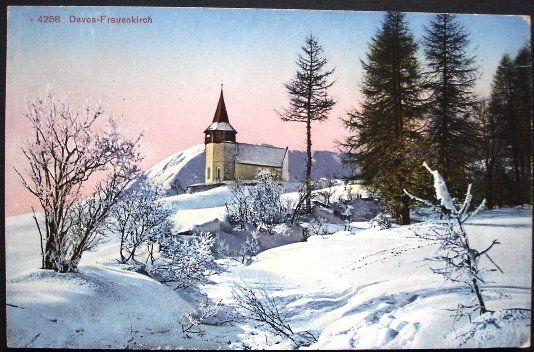 Ansichtskarten: DAVOS Frauenkirch – Neu (gemäss Beschreibung) aus Jona von philajona