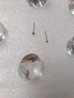 EDELSTHAL NASEN STECKER;SILBER FARBE