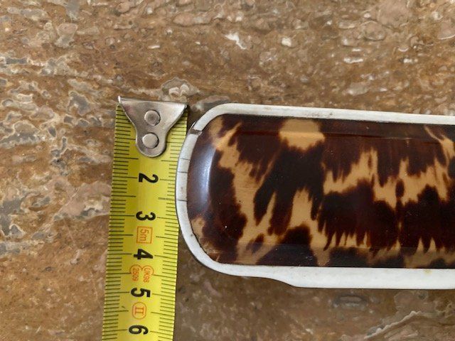 Portagioie: KOSTBARE, ANTIKE DOSE SCHATULLE SCHILDPATT HORN – Usato da Zürich venduto da kostbares 5