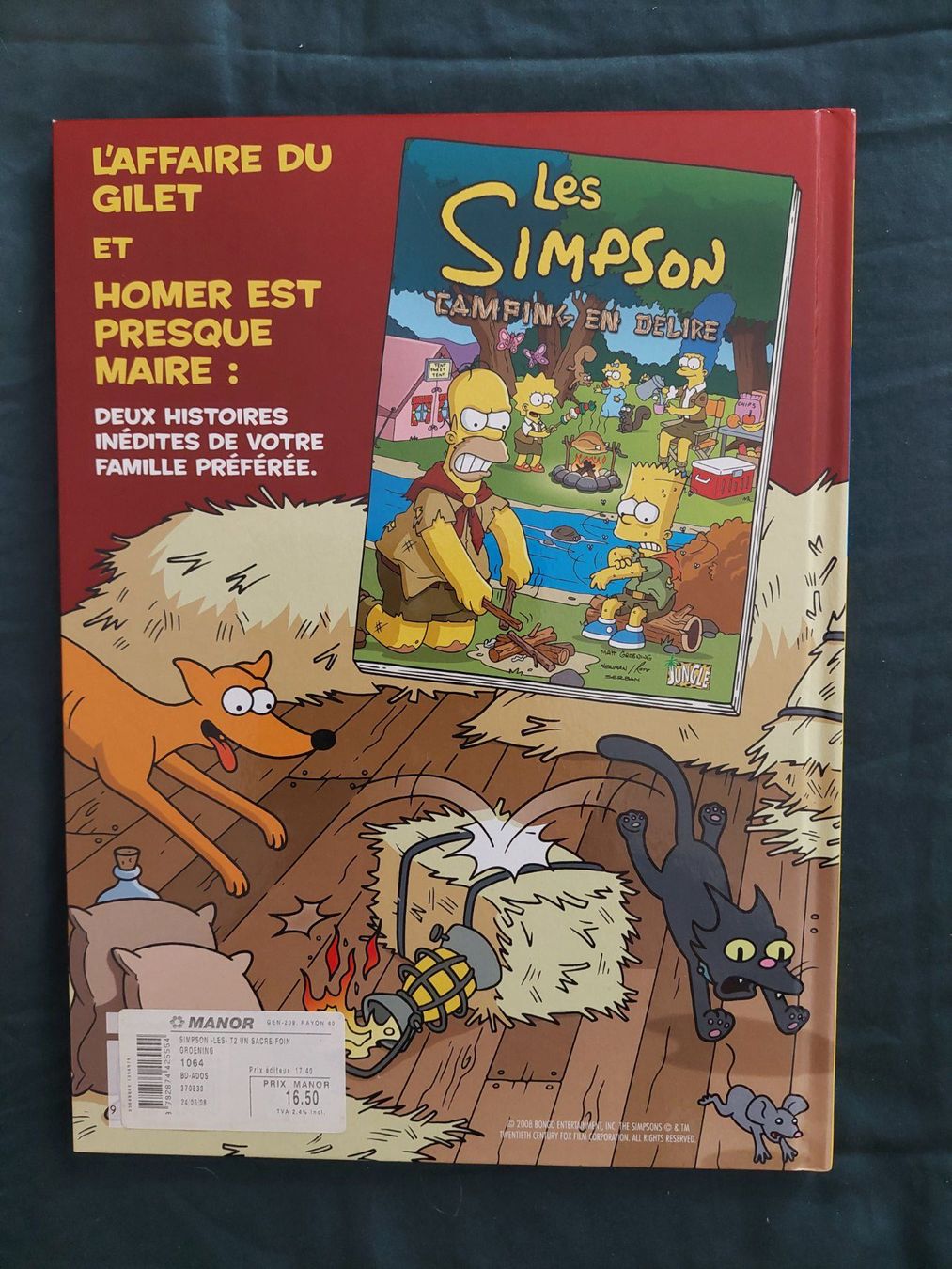 Comics: Les Simpson T.2 Un Sacré Foin! EO 2008 Comme Neuf – Gebraucht aus Genève von Blu_BD 1