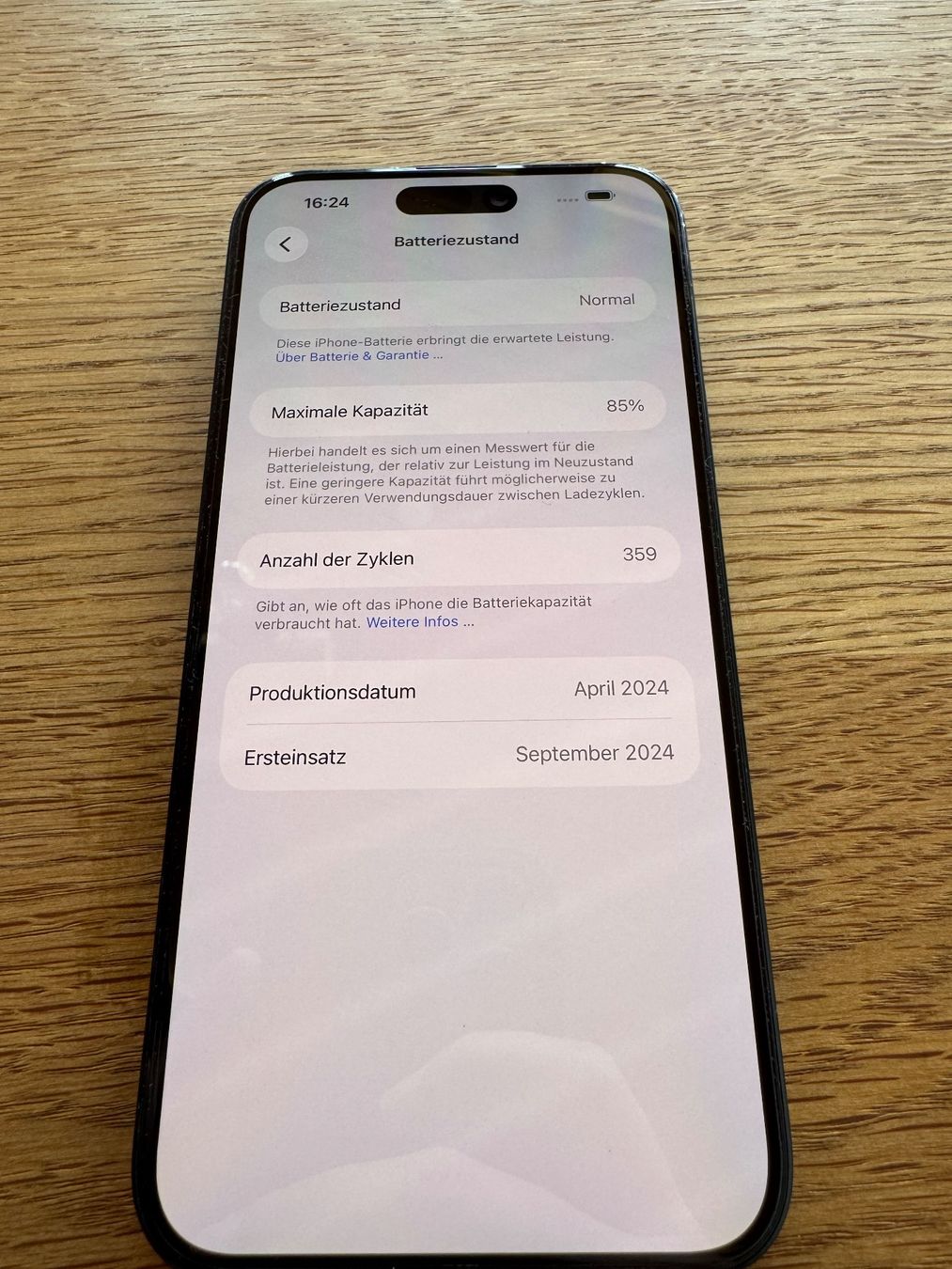 Apple Portables: iPhone 15 Plus – D'occasion à Wiler b.Utzenstorf par YaWi98 4