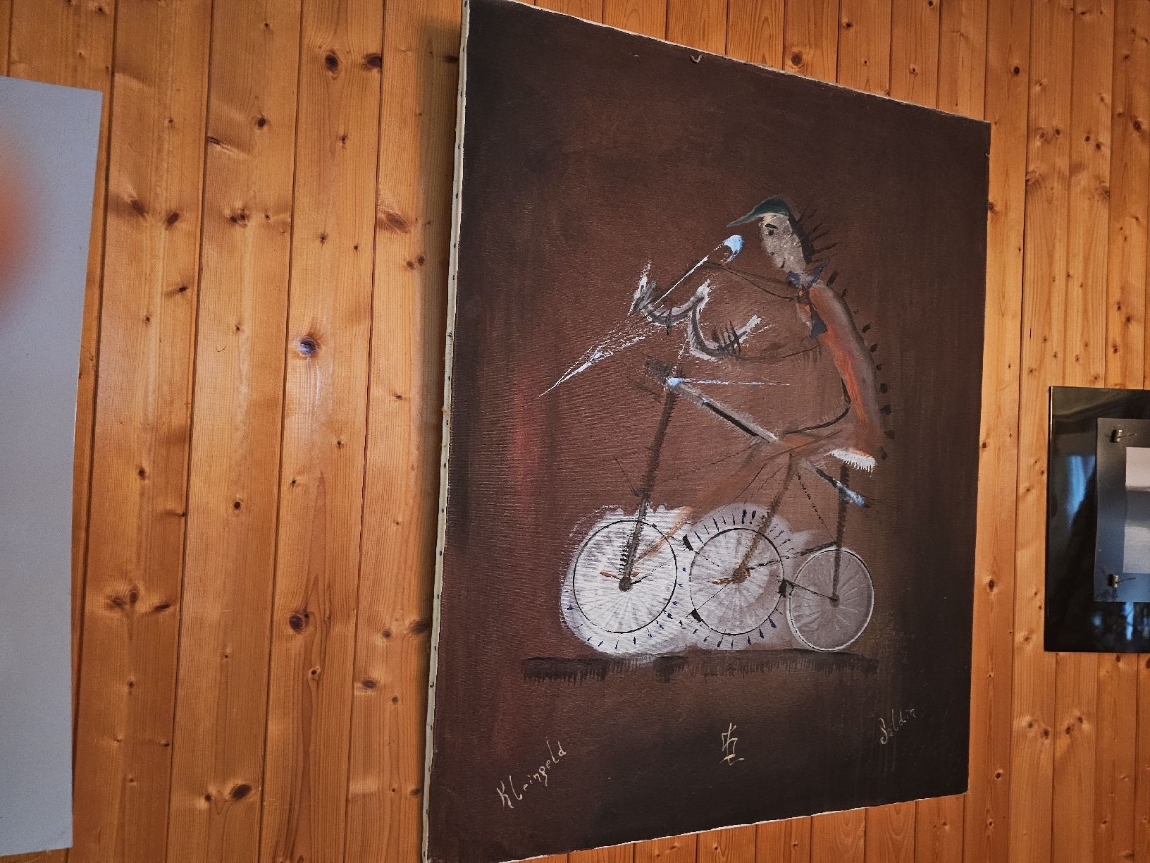 Dipinti: CICLISTA Elvezio Soldini – Nuovo (secondo la descrizione) da Monte Carasso venduto da giave 1
