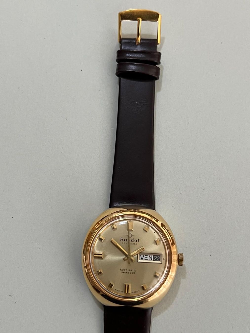 Swiss Orologi: Randal Automatique  VINTAGE – Usato da Vevey venduto da tono62 1
