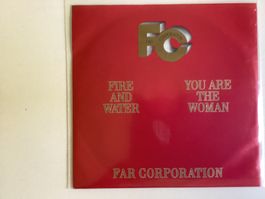 Far Corporation Single - Fire And Water / You Are The Woman