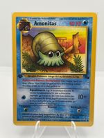 Pokemon Karte - Amonitas Fossil Erste Editon DE