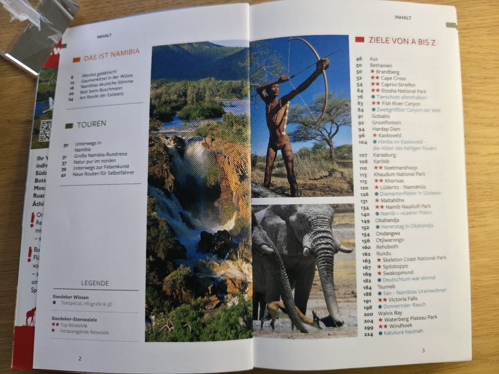 Libri: Reiseführer Namibia - Baedeker, top Zustand – Usato da Zürich venduto da Zanoni 3