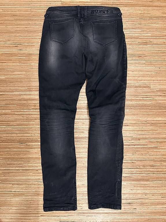 Jeans: Motorradjeans "The Donna Black" - Rokker – Usato da Küsnacht ZH venduto da bonitalina 1