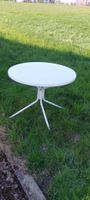 Runder Gartentisch aus Metall
