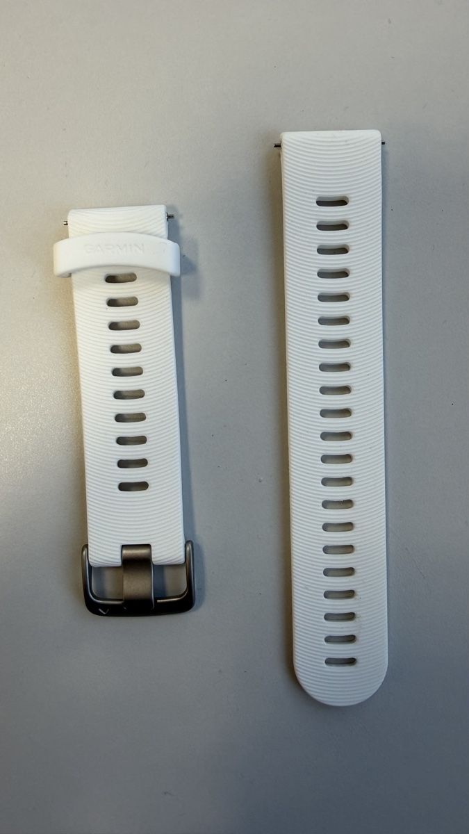 Bracciali & Braccialetti: Garmin Armband weiß – Nuovo e nell'imballaggio originale da Lachen SZ venduto da Lucky21912