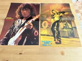 RITCHIE BLACKMORE RAINBOW 1,2 kg DEEP PURPLE Poster! 70's