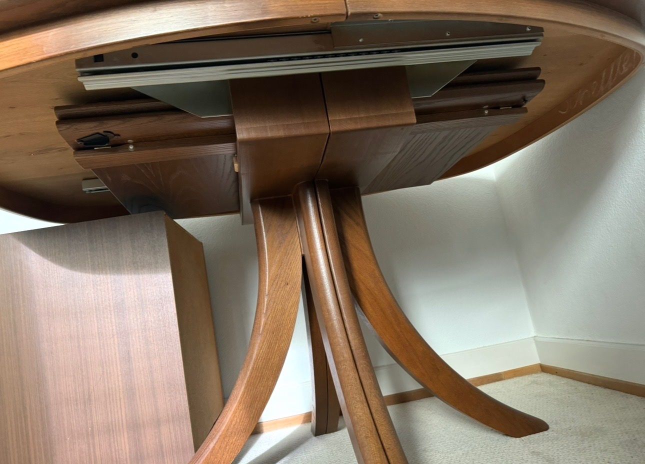 Tavoli: Table ovale extensible vintage en bois massif – Usato da Ecublens VD venduto da ame_km6d 1