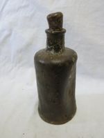 Fund Kurios Antike Deko Flasche mit Korkverschluss