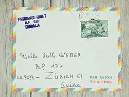 CL14 Enveloppe + Timbre Cameroun 19xx