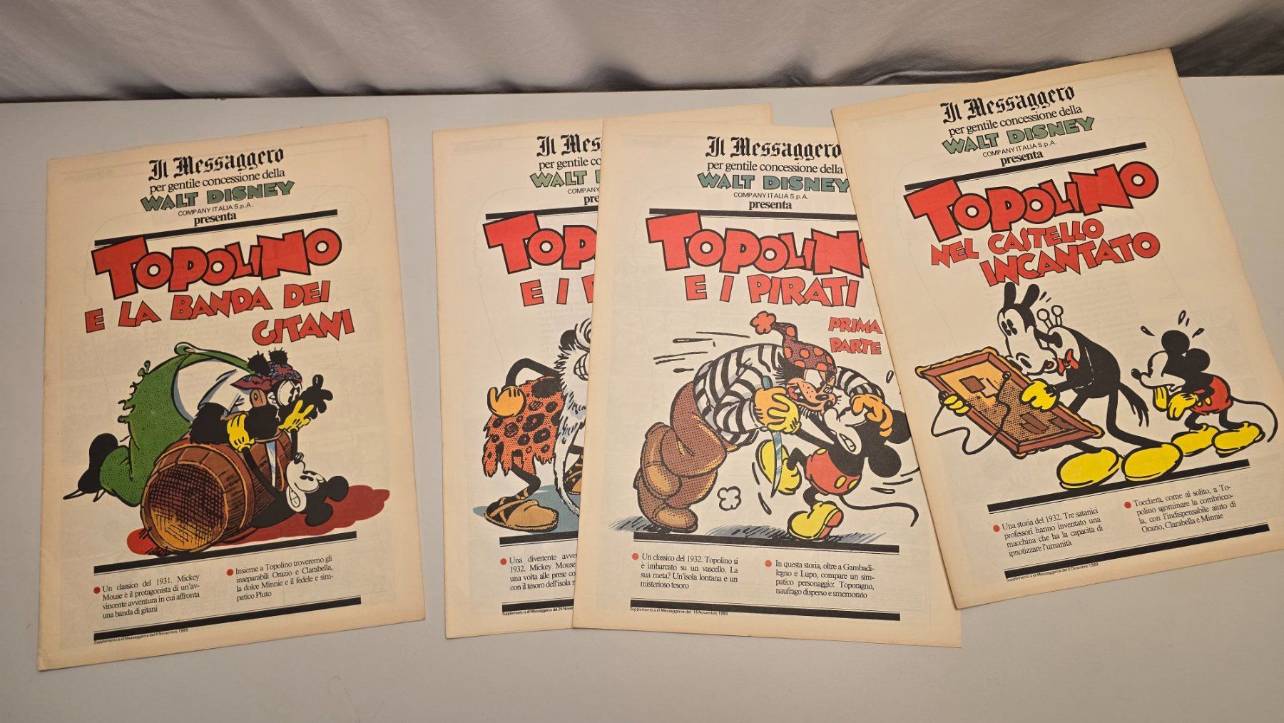 Comics: Comis Fumetti Topolino Mickey Mouse – Gebraucht aus Zürich von Bobesfee 3