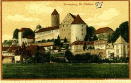 Porrentruy - le château Guggenheim +1917