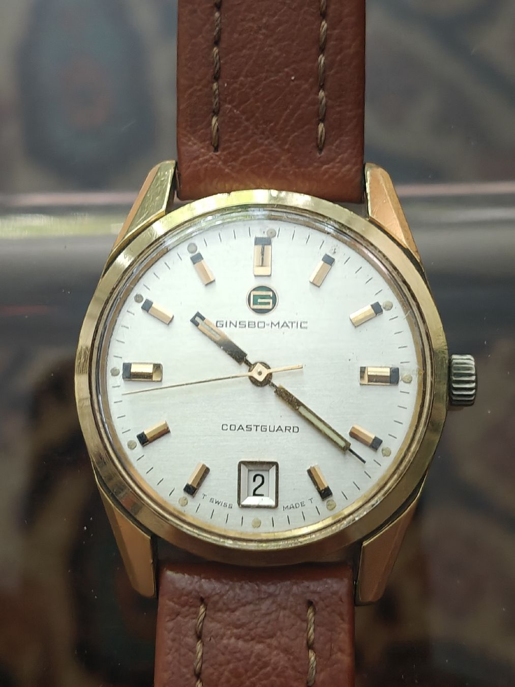 Orologi: Ginsbo-Matic Coastguard Automatic Vintage 70ies – Usato da Bern venduto da Churchfield